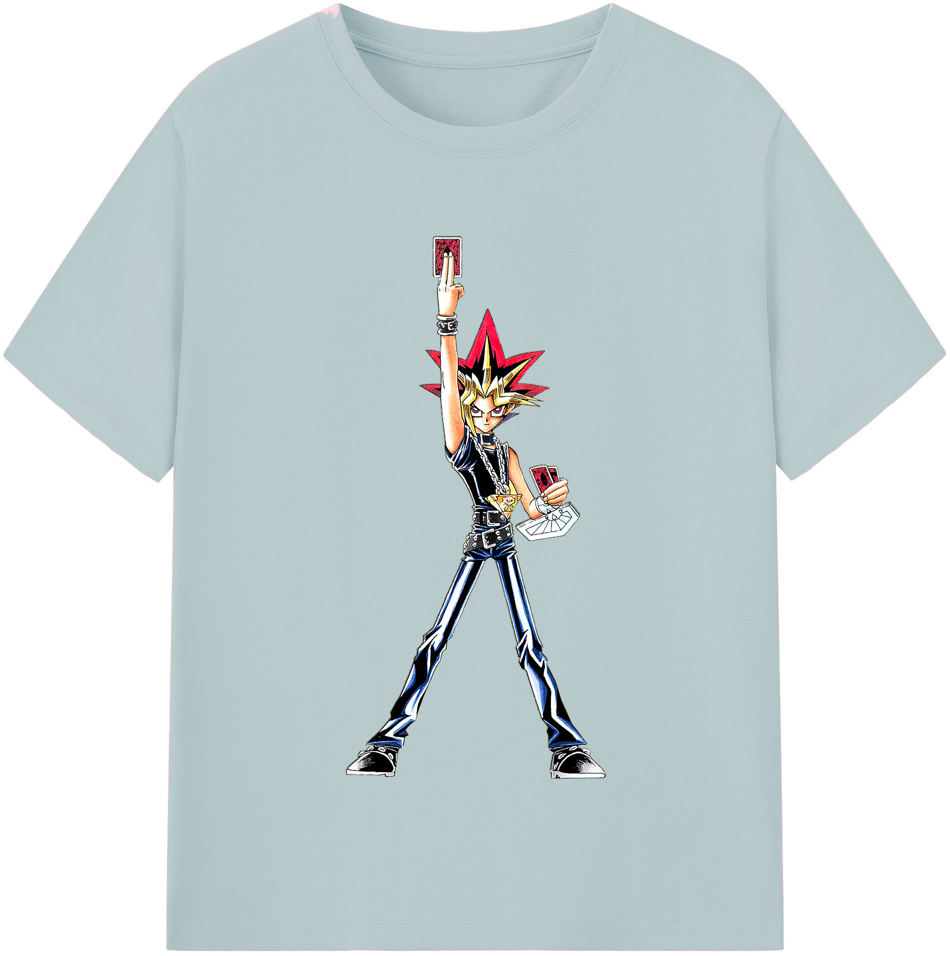 （画像用） 遊☆戯☆王 Yu-Gi-Oh! 綿100％半袖Tシャツ（フロントプリント）